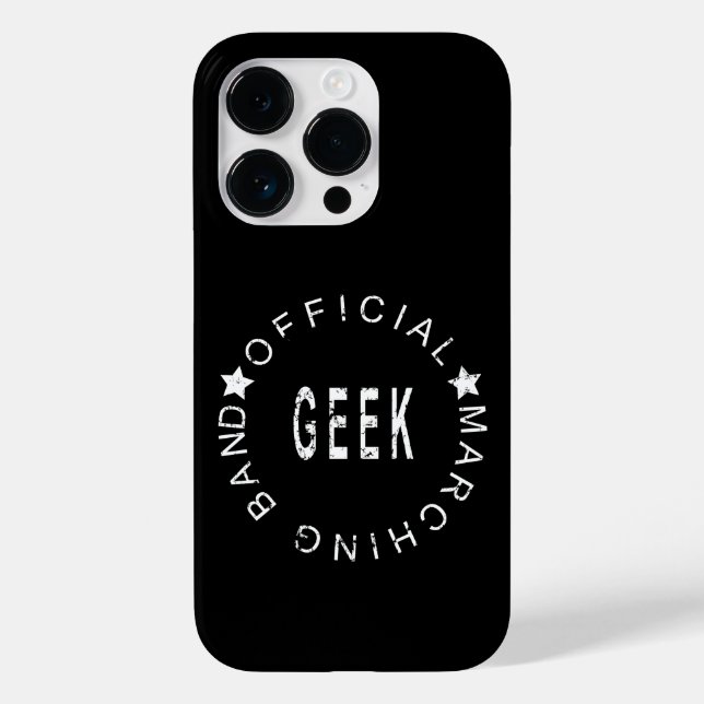 Band Quote Official Marching Band Geek Case-Mate iPhone Case (Back)