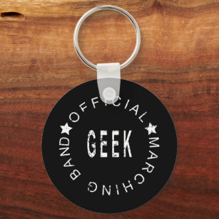 Band Quote Official Marching Band Geek  Key Ring