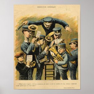 Band rehearsal poster