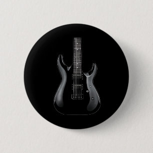 Band  Rock And Roll Guitar s For Men Band Tee 11 6 Cm Round Badge