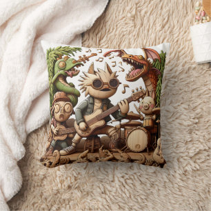 Band Rocks at Enchanted Forest! Cushion