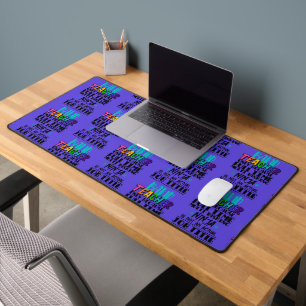 Band Teacher Only Because Full Time Multi Tasking Desk Mat