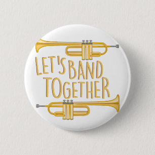 Band Together 6 Cm Round Badge