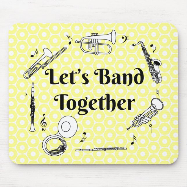 Band Together Mouse Pad (Front)