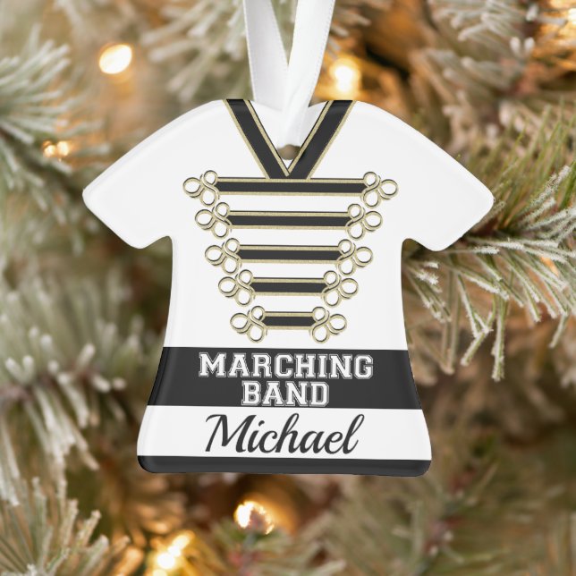 Band Uniform with Photo Ornament (Tree)
