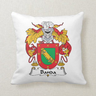 Banda Family Crest Cushion