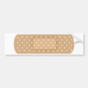 Bandage Bumper Sticker