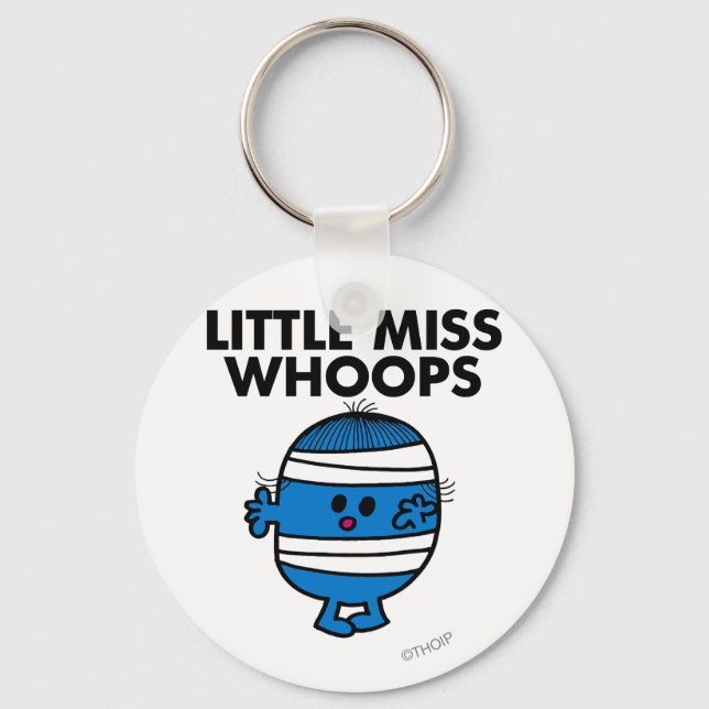 Bandaged Little Miss Whoops Key Ring (Front)