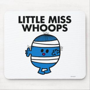 Bandaged Little Miss Whoops Mouse Pad