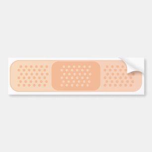Bandaid Bumper Sticker