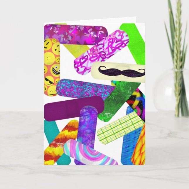 Bandaid CongraTs! Card (Front)