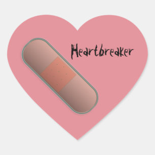 BandAid Heartbreaker Heart Sticker