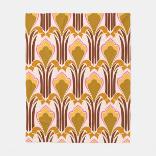 Bandana illustration. seamless pattern with paisle fleece blanket