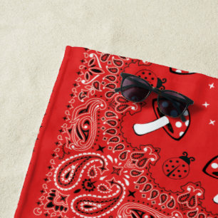 Bandanna Beach Towel