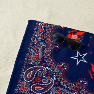 Bandanna Beach Towel