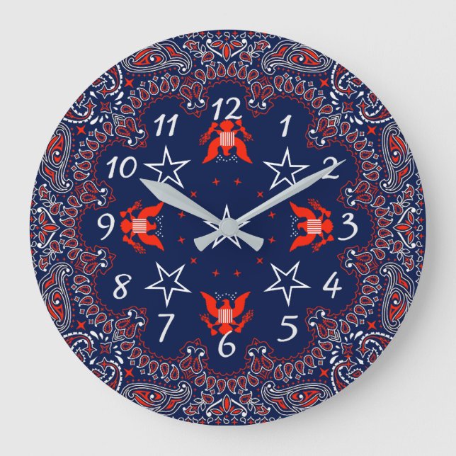 bandanna clock (Front)