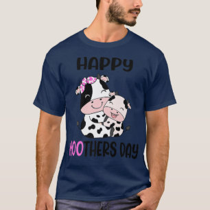 Bandanna Cow Mum Farmer Mothers Day T-Shirt