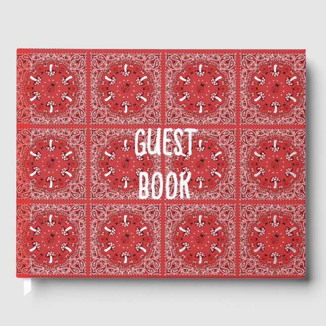 Bandanna Guest Book (Front)