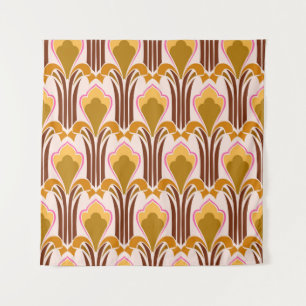 Bandanna illustration. seamless pattern with paisl tapestry