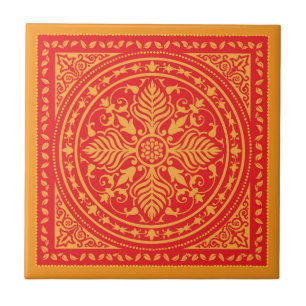 Bandanna Pattern-1 Ceramic Tile