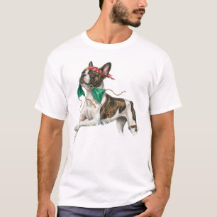 Bandanna Pirate Bulldog T-Shirt