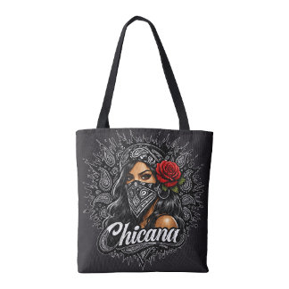 Bandanna Print Chicana Tote Bag