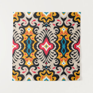 Bandanna Print: Vintage Paisley Silk. Tapestry