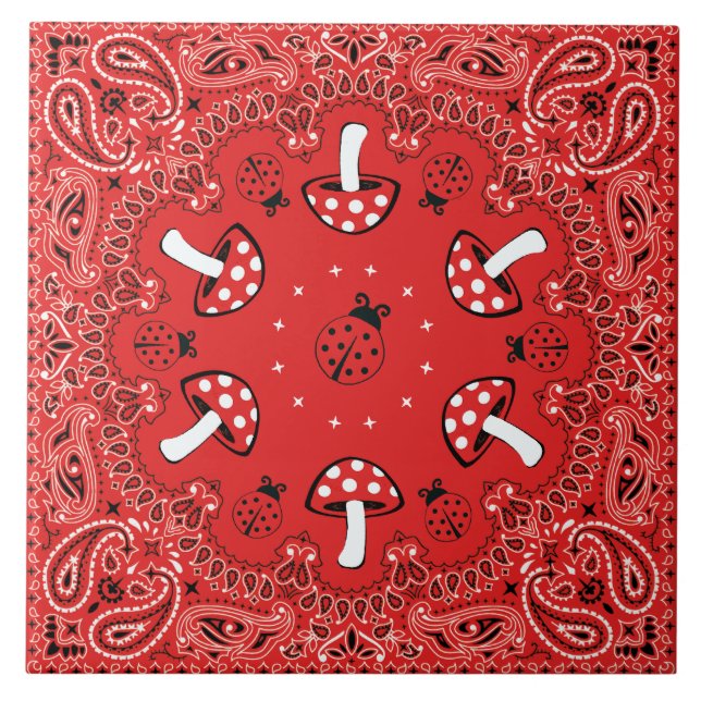 bandanna red tile (Front)