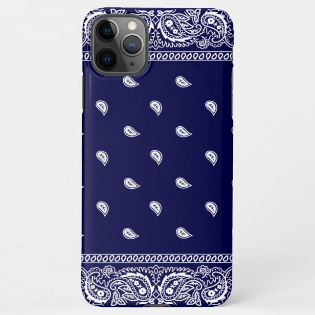 Bandanna True Blue Phone Case (Back)