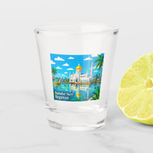 Bandar Seri Begawan Brunei Shot Glass