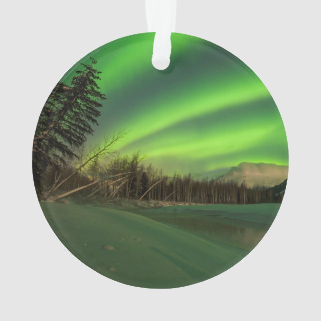 Banded Aurora Ornament (Back)