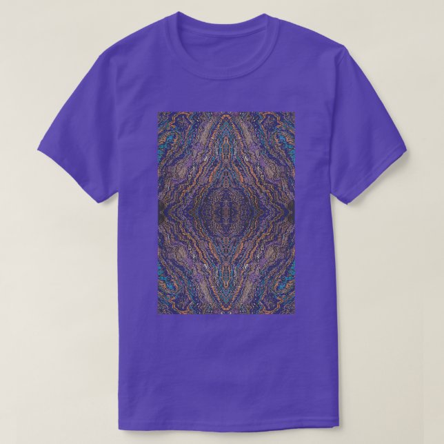 Banded Iron Formation Pattern Three T-Shirt (Design Front)