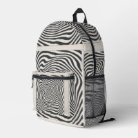 Banded Zebra Swirl Hiking Camping Travel