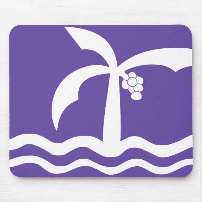 Bandeir  macae, Brazil Mouse Pad (Front)