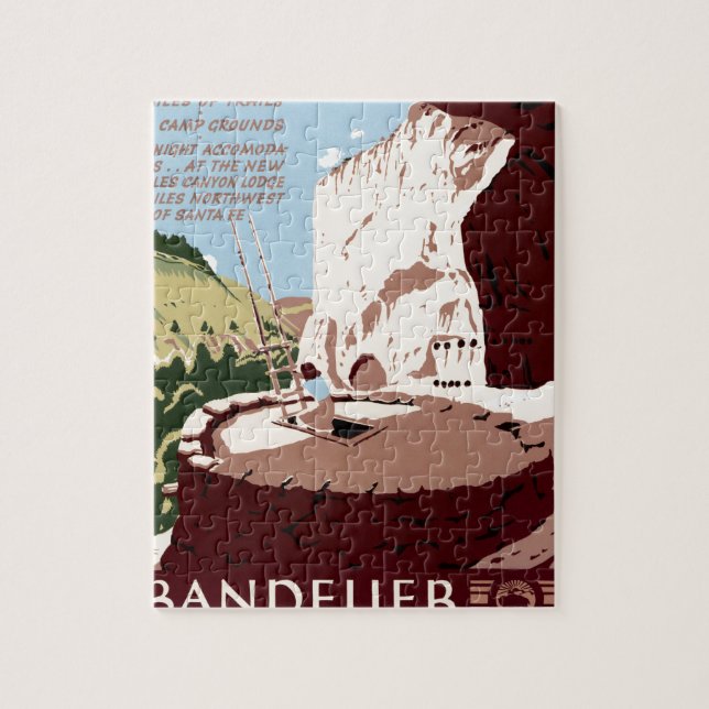 Bandelier National Monument Jigsaw Puzzle (Vertical)