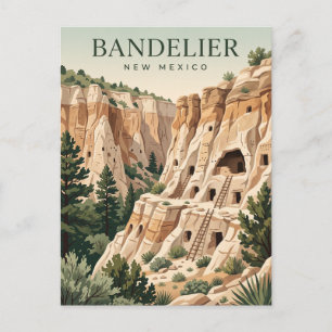 Bandelier National Monument New Mexico Postcard