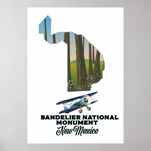 bandelier national monument poster (Front)
