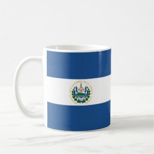Bandera de El Salvador Coffee Mug