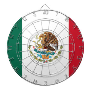 Bandera de México - Flag of Mexico - Mexican Flag Dartboard