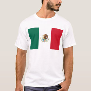 Bandera de México - Flag of Mexico - Mexican Flag T-Shirt