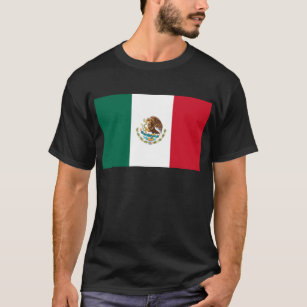 Bandera de México - Flag of Mexico - Mexican Flag T-Shirt