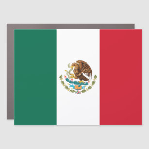 Bandera de Mexico National flag Mexicanos Car Magnet