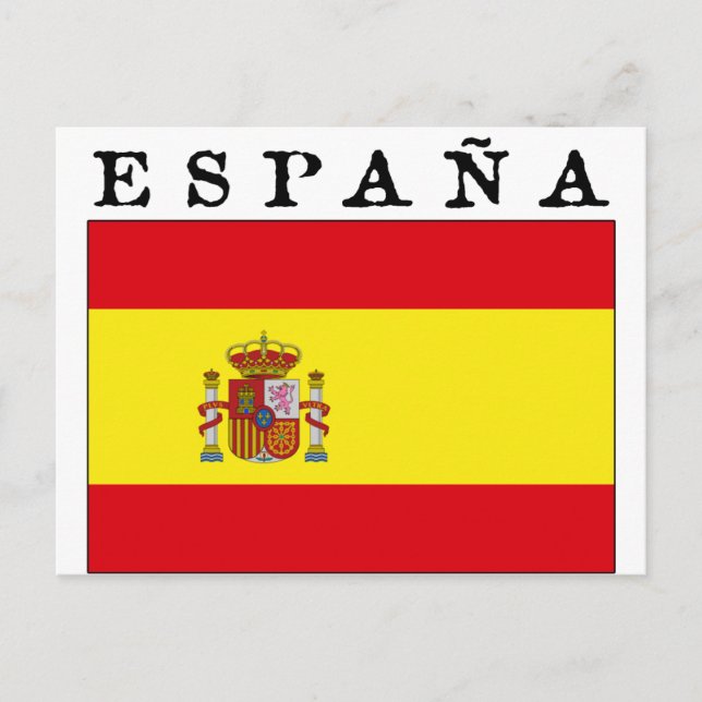 Bandera Española Postcard (Front)