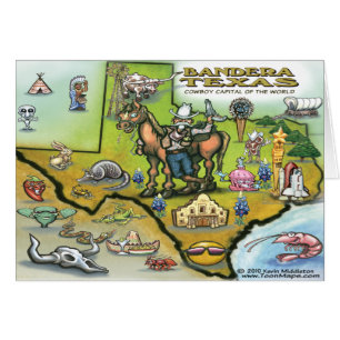 Bandera TEXAS Map