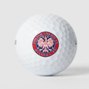 Bandera Texas Polish American Eagle Golf Balls
