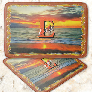 Banderas Bay Sunset 1738 Bath Mat