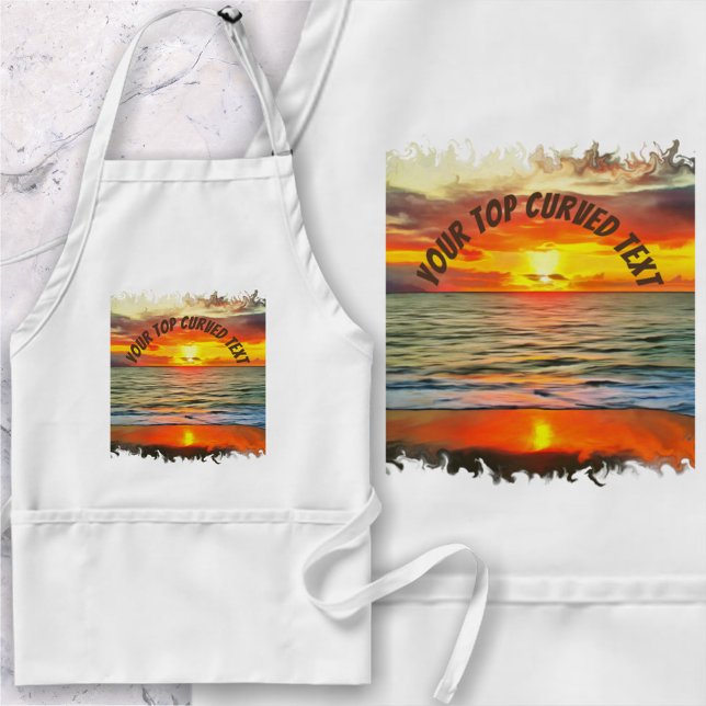 Banderas Bay Sunset 1738 Standard Apron (Creator Uploaded)