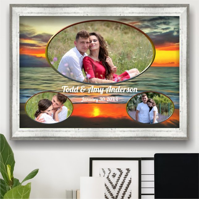 Banderas Bay Sunset Love 1738 Art Print (Creator Uploaded)