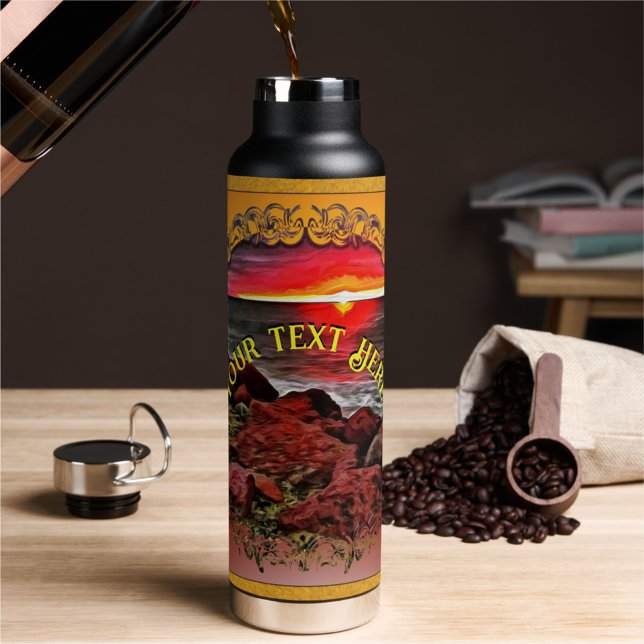 Banderas Rocky Sunset 914 Water Bottle (Creator Uploaded)