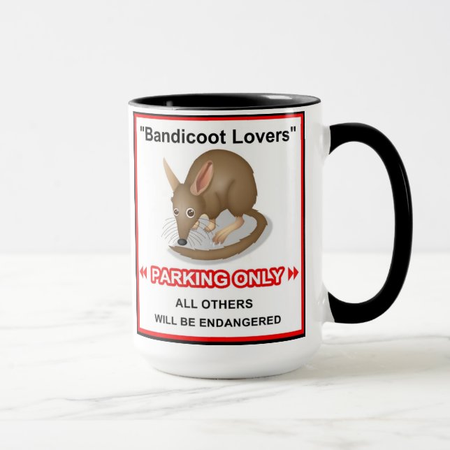 Bandicoot Lovers Mug (Right)